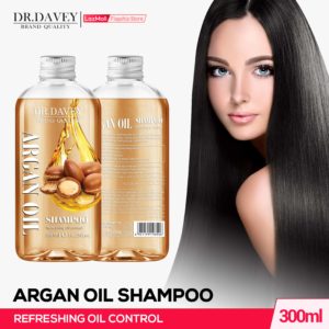 Dr. Davey 100% Natural Oil Control Refreshing Argan Oil Shampoo 300ml