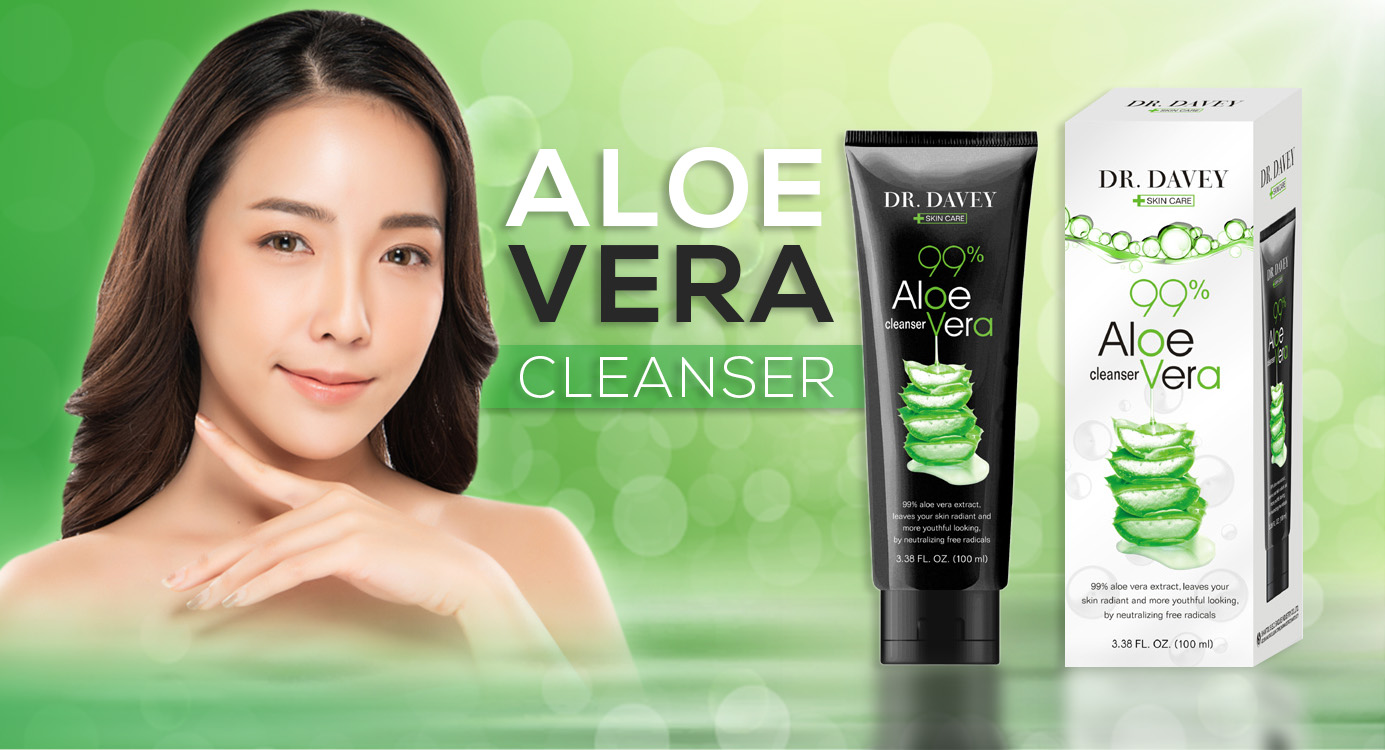 Dr. Davey Aloe Vera Facial Cleanser 100g - Image 3
