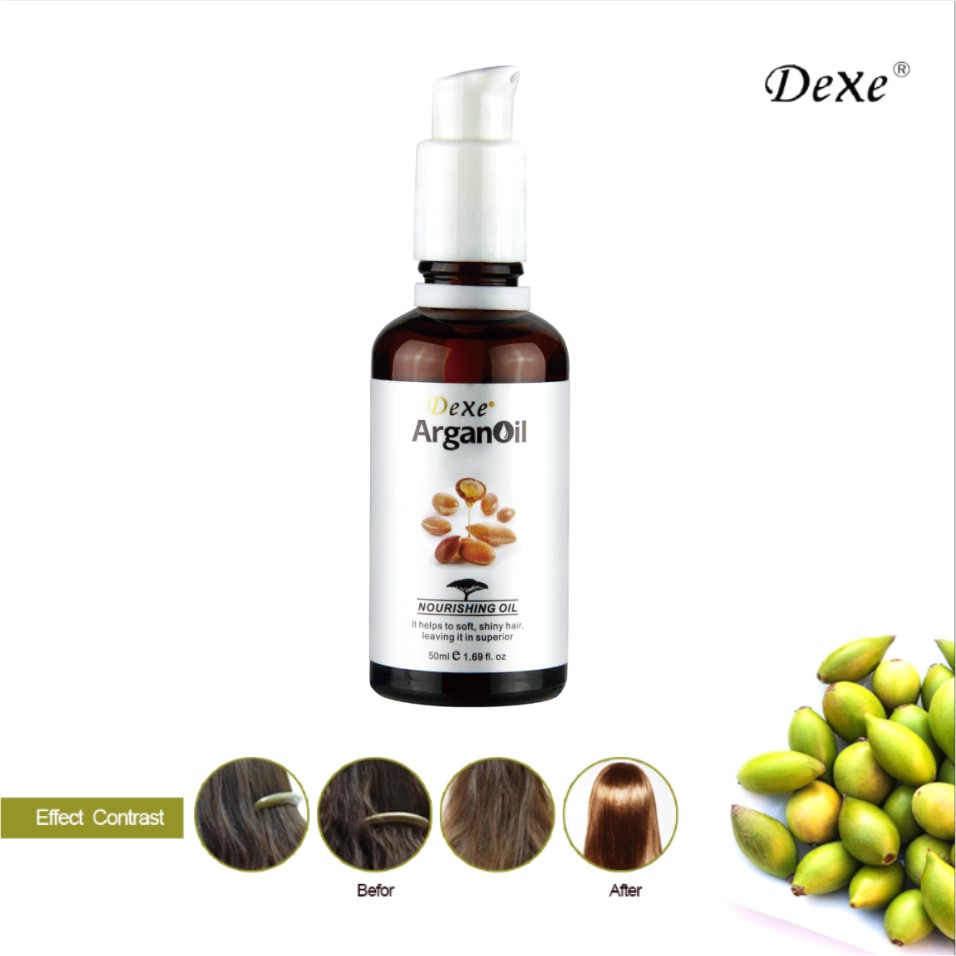 Dexe Natural Morocco Argan Oil for Hair And Skin 50ml - Image 3