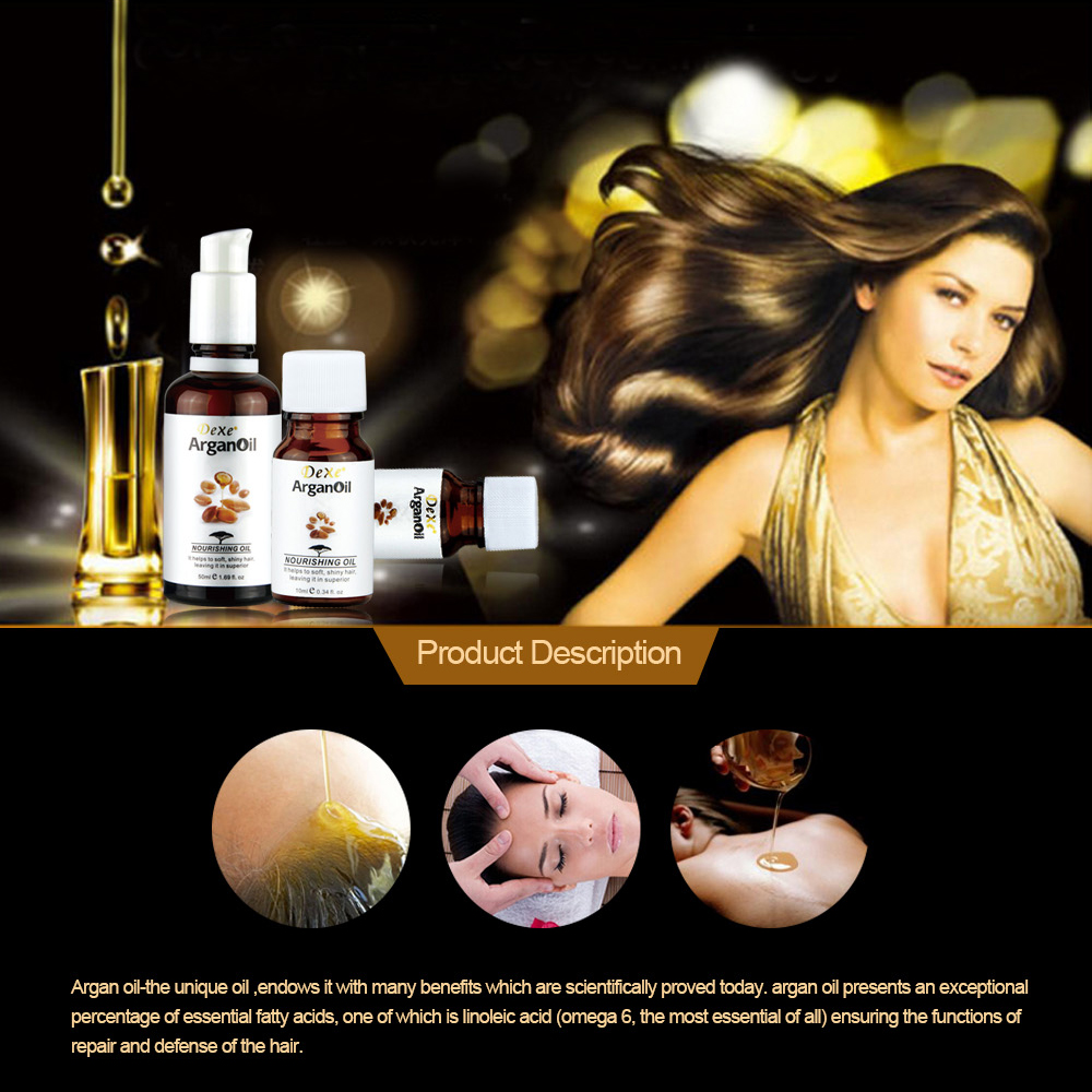 Dexe Natural Morocco Argan Oil for Hair And Skin 50ml - Image 5