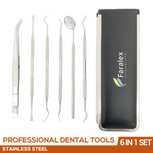 FARALEX Professional Dental Tools, 6 Pack