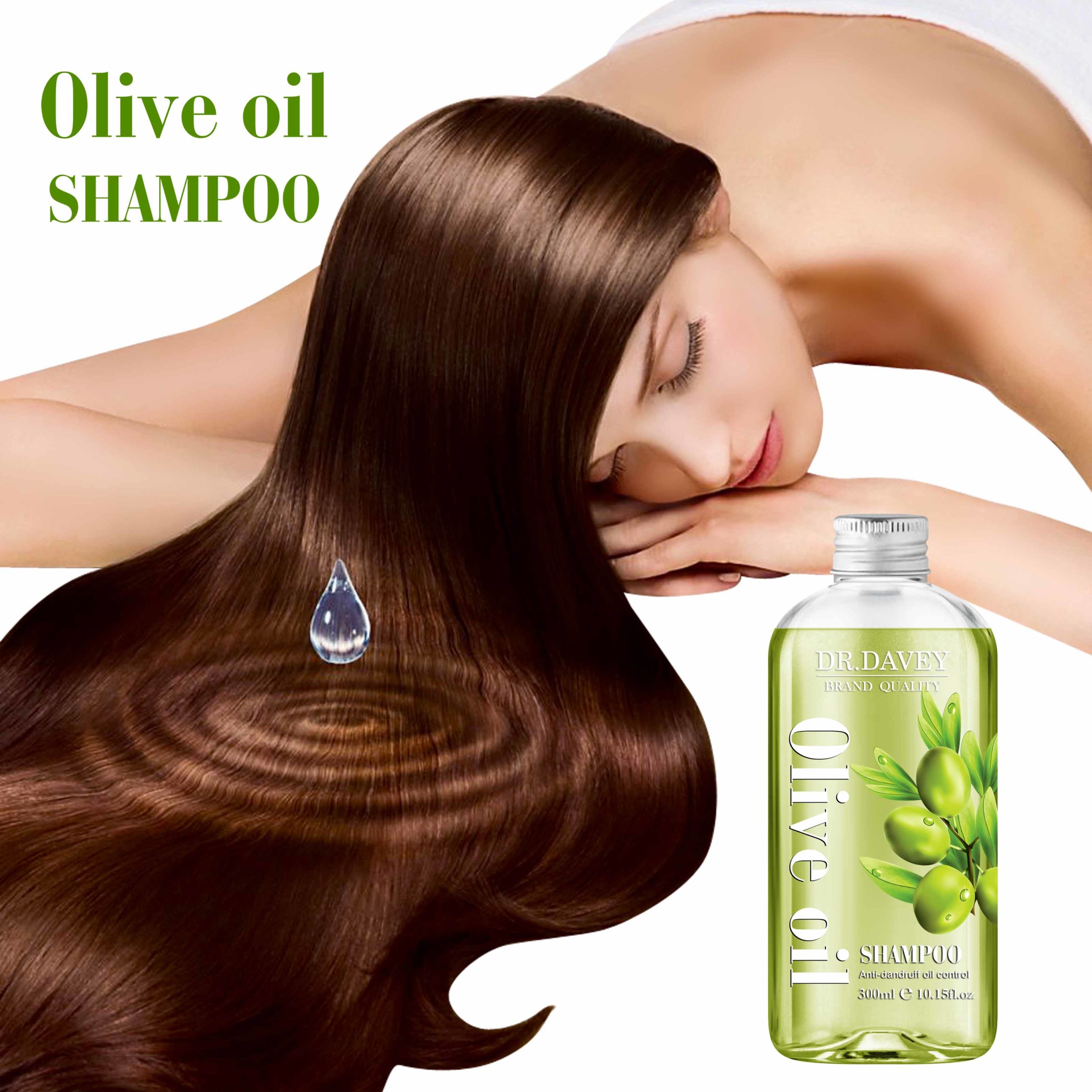 Dr. Davey Anti Dandruff & Oil Control Shampoo Olive Oil 300ml - Image 3