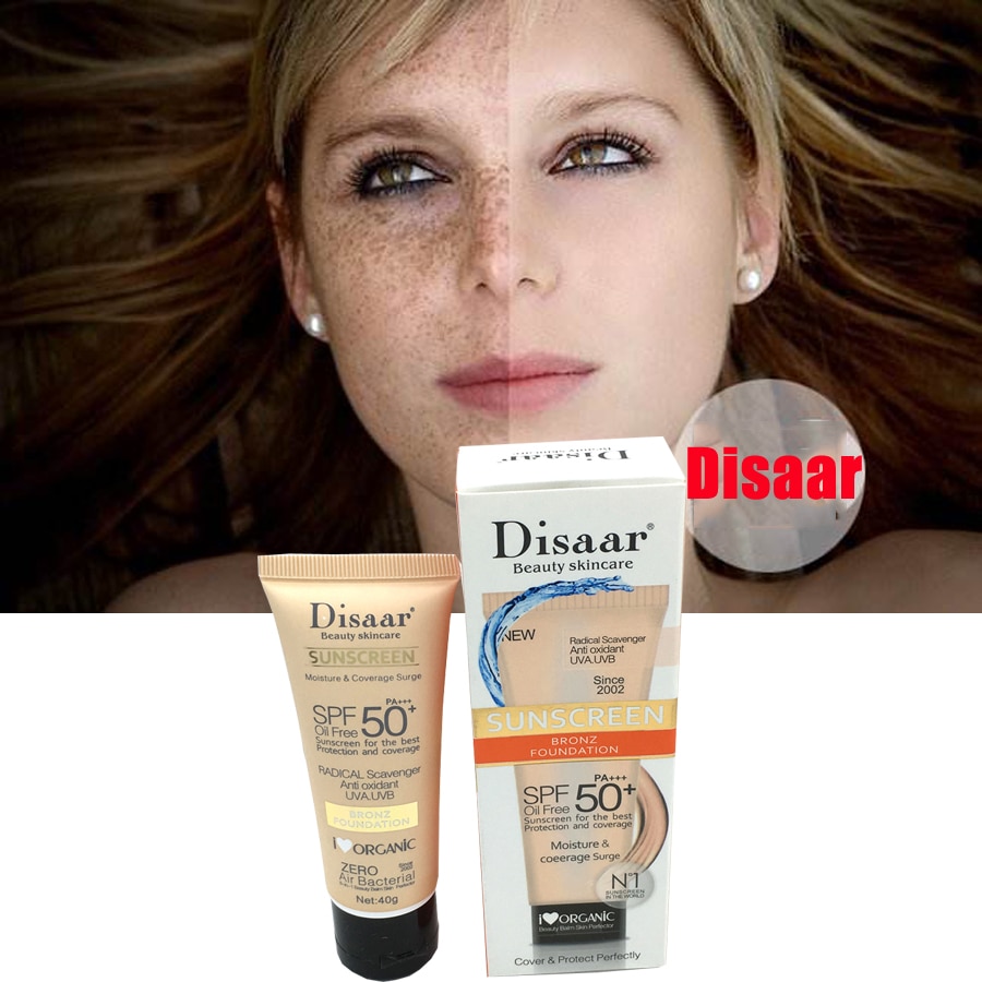 Disaar Sunscreen Bronz Foundation SPF50+ - Image 7