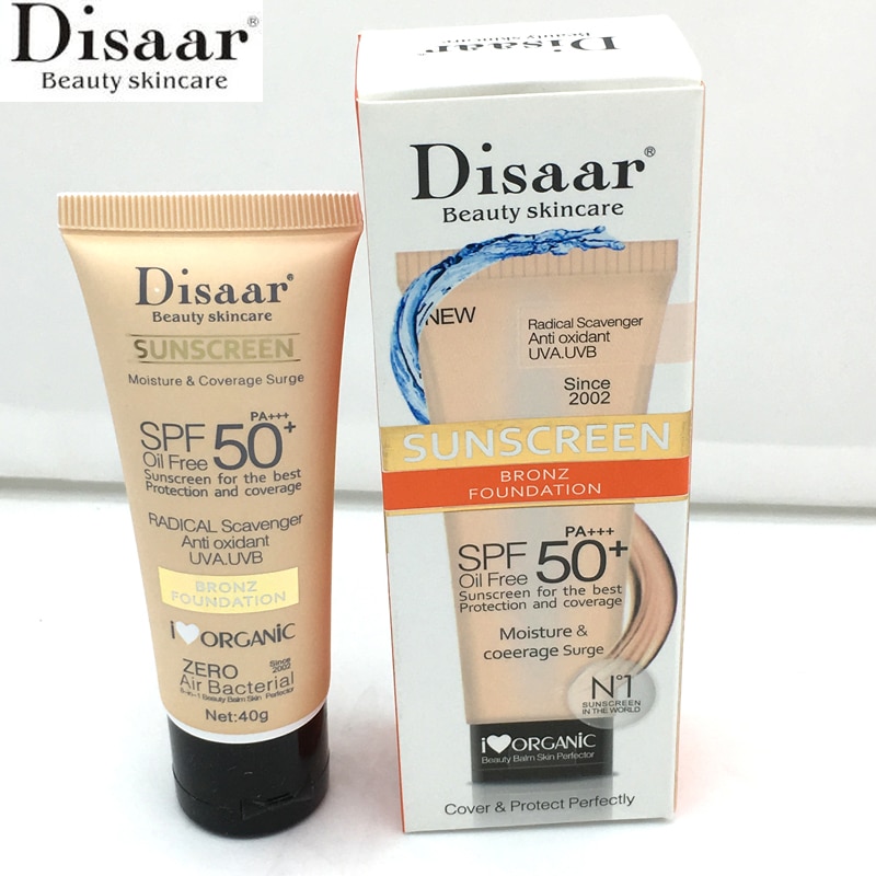 Disaar Sunscreen Bronz Foundation SPF50+ - Image 8