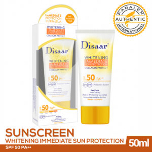 Disaar Sunscreen Whitening Immediate Sun Protection Formula SPF PA++