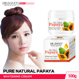 Dr. Davey Papaya Whitening Cream For Face, Hand & Body 100g