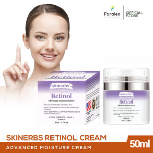 SKINERBS™ Retinol Advanced Moisture Cream with Shea Butter, Vitamins E and B5 50ml