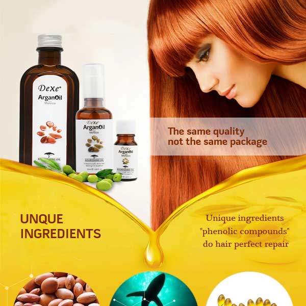 Dexe Natural Morocco Argan Oil for Hair And Skin 50ml - Image 8