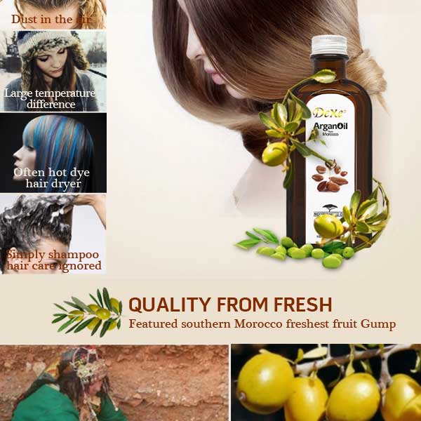 Dexe Natural Morocco Argan Oil for Hair And Skin 50ml - Image 9
